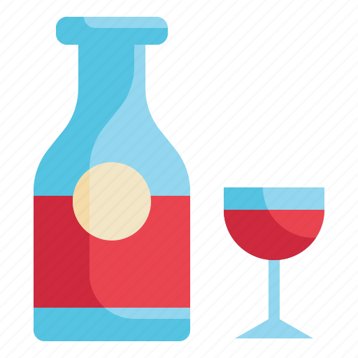 Alcohol, drink, glass, wine, bottle icon icon - Download on Iconfinder