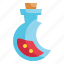 game, elxir, potion, water, bottle icon 