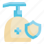 safety, gel, pump, healthy, bottle icon 