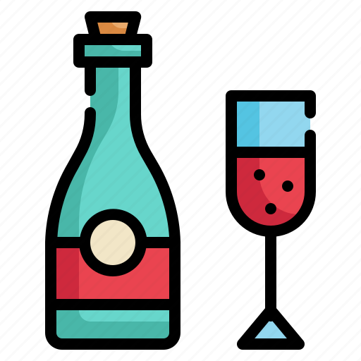 Alcohol, drink, glass, bottle icon icon - Download on Iconfinder