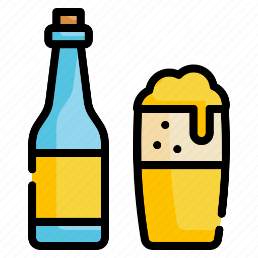 Beer, drink, glass, alcohol, bottle icon icon - Download on Iconfinder