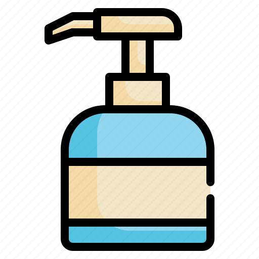 Clean, gel, pump, bottle icon, cleaning, wash icon - Download on Iconfinder