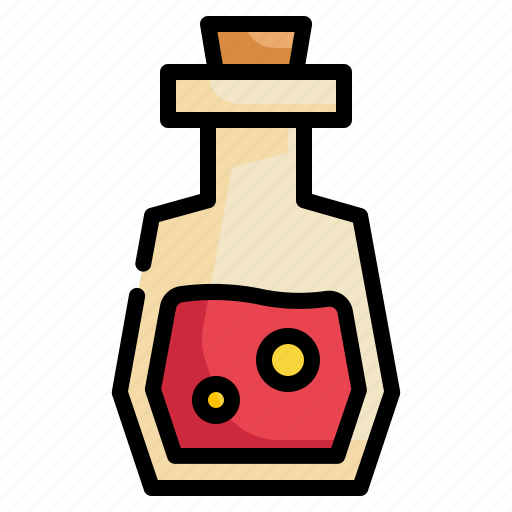 Potion, game, water, elixir, bottle icon icon - Download on Iconfinder