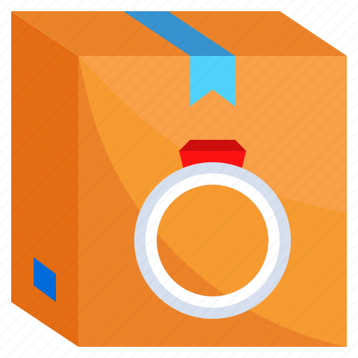 Accessories, box, shoopping, jewelry, logistics, delivery icon - Download on Iconfinder