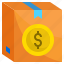 money, coin, box, delivery, dollar 