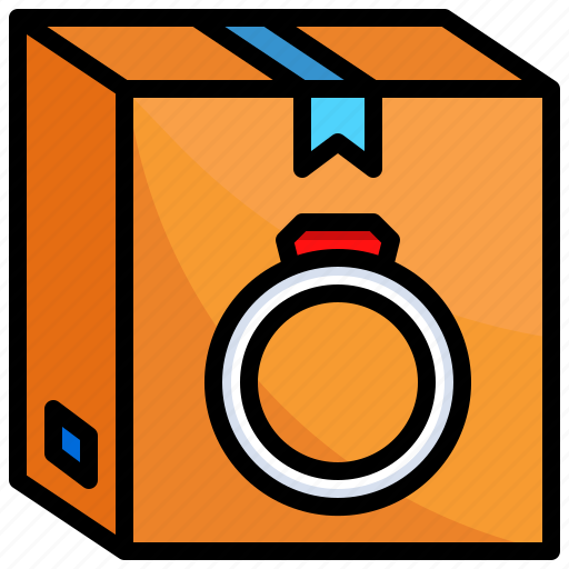 Accessories, box, shoopping, jewelry, logistics, delivery icon - Download on Iconfinder