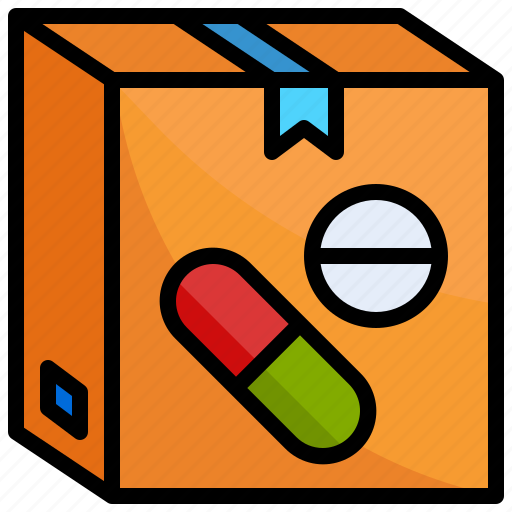 Drug, box, delivery, shipping, logistics icon - Download on Iconfinder