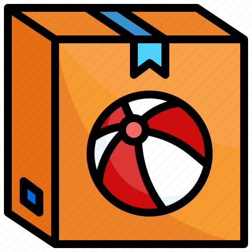 Toy, box, shopping, baby, toys, logistics, delivery icon - Download on Iconfinder