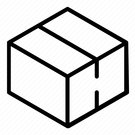 Box, cardboard, packaging, delivery, storage icon - Download on Iconfinder