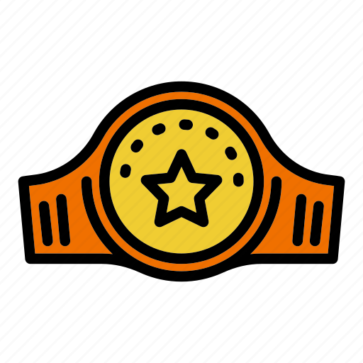 Champion, box, belt icon - Download on Iconfinder