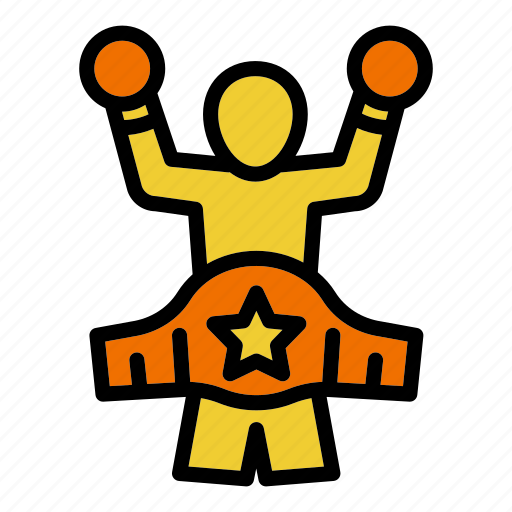 Boxing, winner icon - Download on Iconfinder on Iconfinder