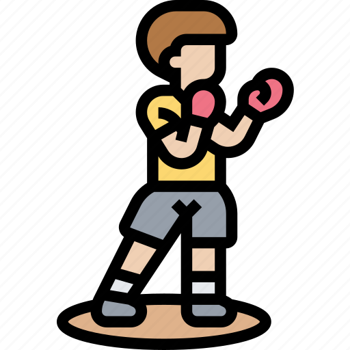 Footwork, boxing, athlete, training, gym icon - Download on Iconfinder