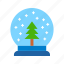 snow globe, ice, winter, freeze, frost, cold, weather, christmas 
