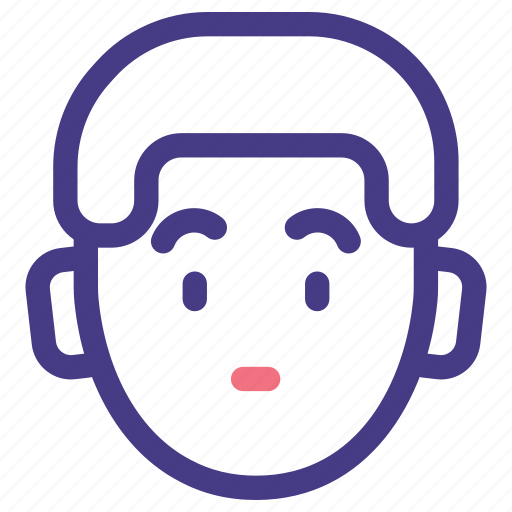 Boy, emoji, smiley, face, emoticon, shocked, surprise icon - Download on Iconfinder