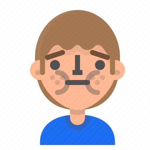 Avatar, emoji, emoticon, face, man, profile, sick icon - Download on Iconfinder