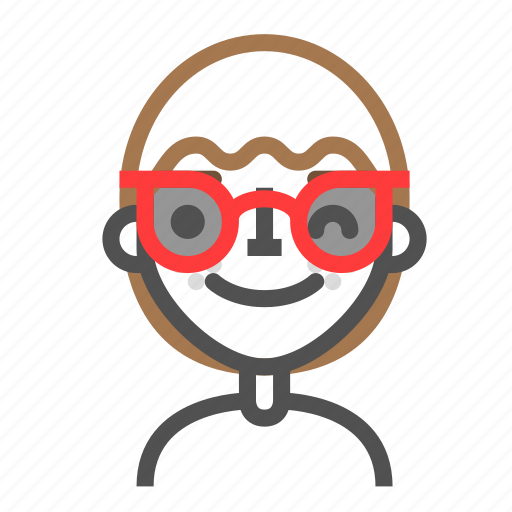Avatar, emoji, emoticon, face, line, man, sunglasses icon - Download on Iconfinder