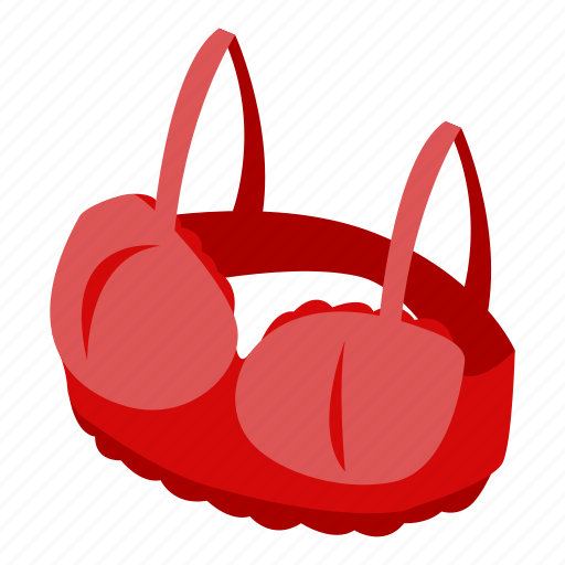 Bra, cartoon, fashion, isometric, plunge, silhouette, woman icon - Download on Iconfinder