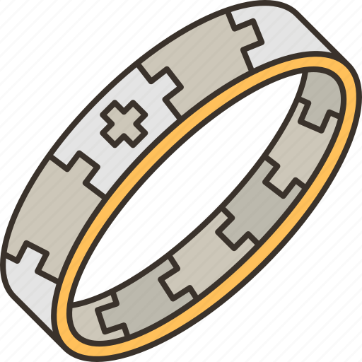 Magnetic, bracelet, energy, healing, wrist icon - Download on Iconfinder