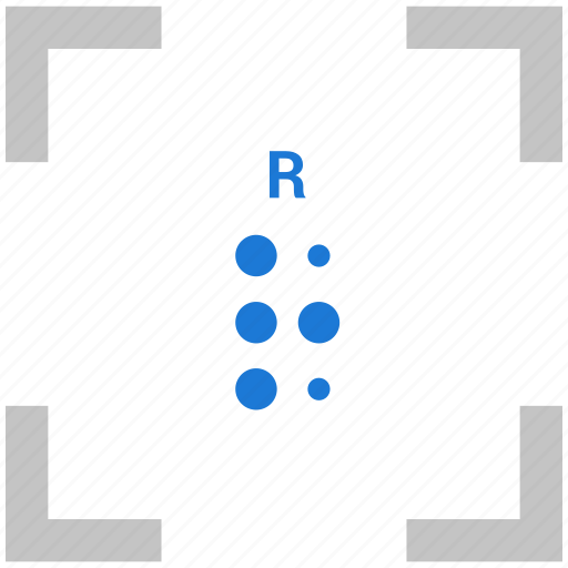 Alphabet, braille, letter, r icon - Download on Iconfinder