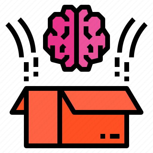 Box, brain, imagination, inspiration, knowledge, thinking icon - Download on Iconfinder