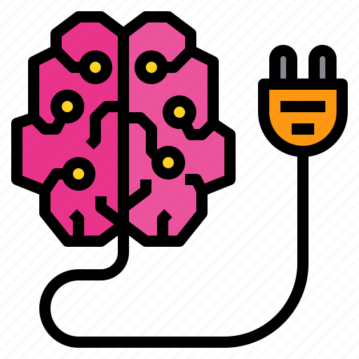 Brain, charge, idea, imagination, inspiration, knowledge, thinking icon - Download on Iconfinder