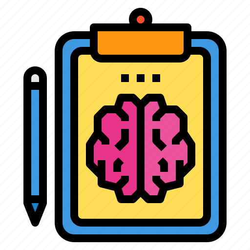 Brain, clipboard, imagination, inspiration, knowledge, thinking icon - Download on Iconfinder