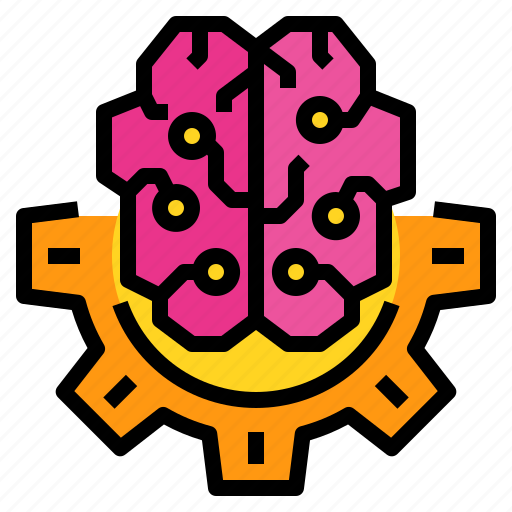 Brain, gear, imagination, inspiration, knowledge, thinking icon - Download on Iconfinder