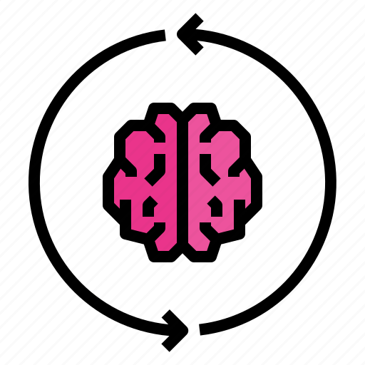 Brain, imagination, inspiration, knowledge, movement, thinking icon - Download on Iconfinder