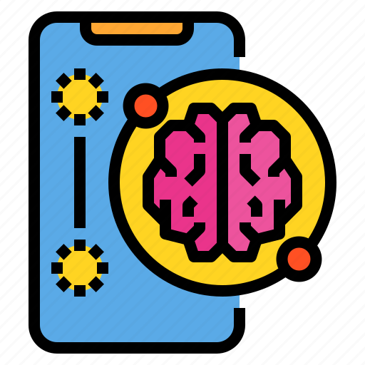Brain, imagination, inspiration, knowledge, smartphone, thinking icon - Download on Iconfinder