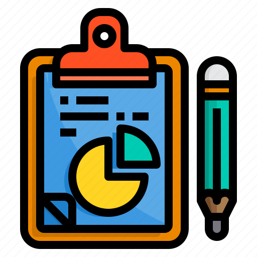 Board, check, clipboard, graph, list, pad icon - Download on Iconfinder