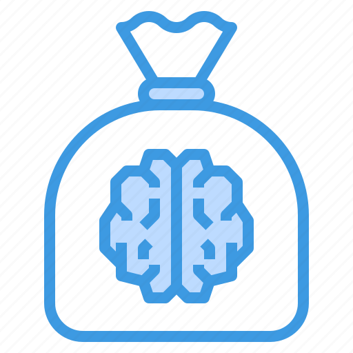 Bag, brain, imagination, inspiration, knowledge, thinking icon - Download on Iconfinder