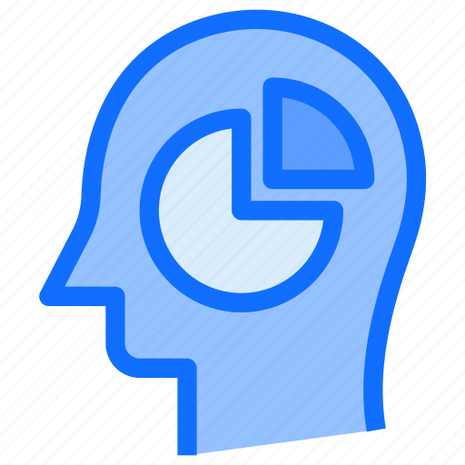 Brain, head, thinking, diagram, chart, graph icon - Download on Iconfinder