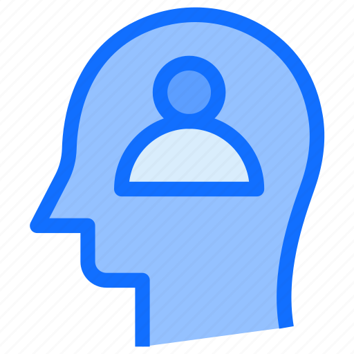 Thinking, brain, person, head, user icon - Download on Iconfinder