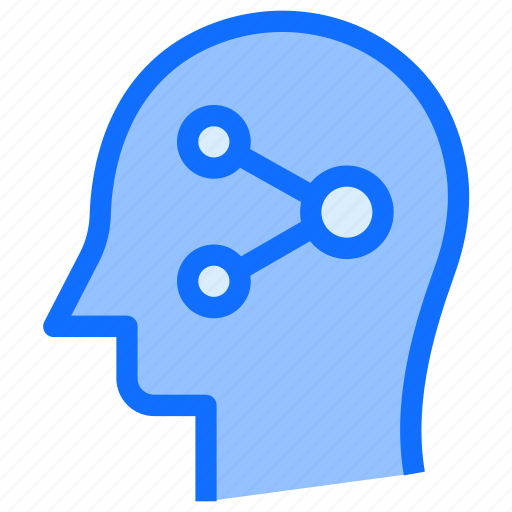 Brain, head, network, link, thinking, connect icon - Download on Iconfinder