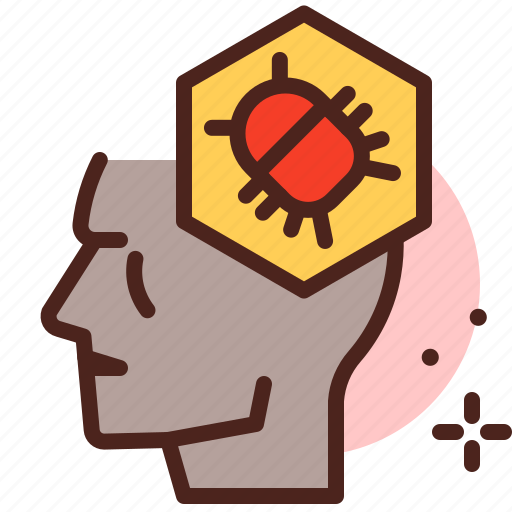 Bug, human, idea, mind, thinking icon - Download on Iconfinder