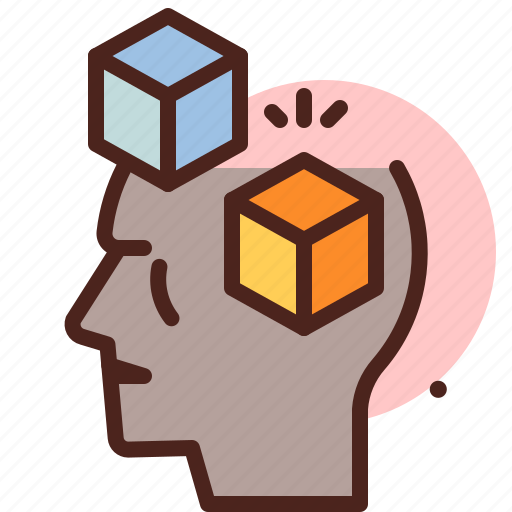 Cubes, human, idea, mind, thinking icon - Download on Iconfinder