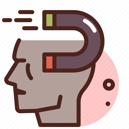 Human, idea, magnet, mind, thinking icon - Download on Iconfinder