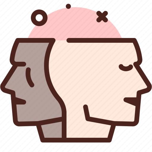 Human, idea, mind, thinking, twins icon - Download on Iconfinder