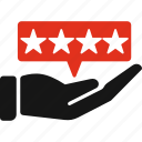 reputation, award, badge, star, ratings, reviews, feedback