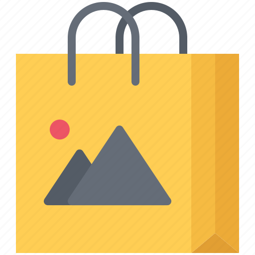 Bag, brand, branding, design, shopping, typography icon - Download on Iconfinder