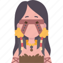 indigenous, woman, brazil, tribe, amazon