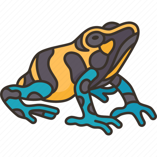 Frog, poison, amphibian, tropical, animal icon - Download on Iconfinder