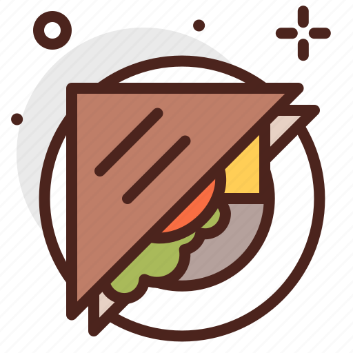 Beverage, brunch, food, grilled, pattiserie, sandwich icon - Download on Iconfinder