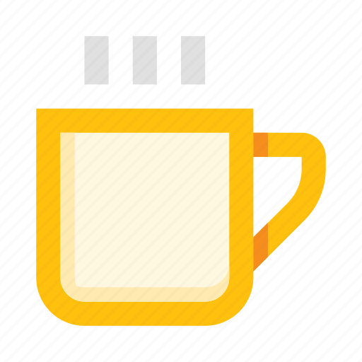 Cup, coffee, tea, beverage, hot, mug, breakfast icon - Download on Iconfinder