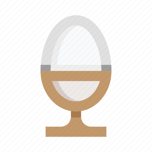 Egg, breakfast, food, egg holder, egg cup, kitchen, bistro icon - Download on Iconfinder
