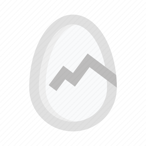 Egg, cracked, food, cooking, breakfast, fissure, gastronomy icon - Download on Iconfinder