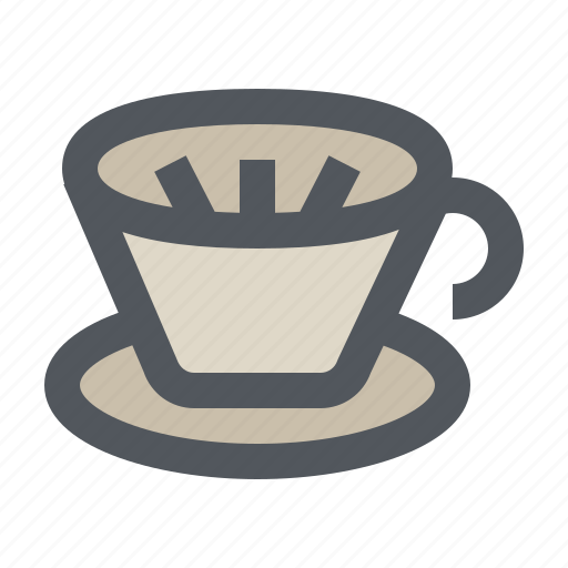 Drip, dripper, coffee, tea, drink, beverage, hot icon - Download on Iconfinder