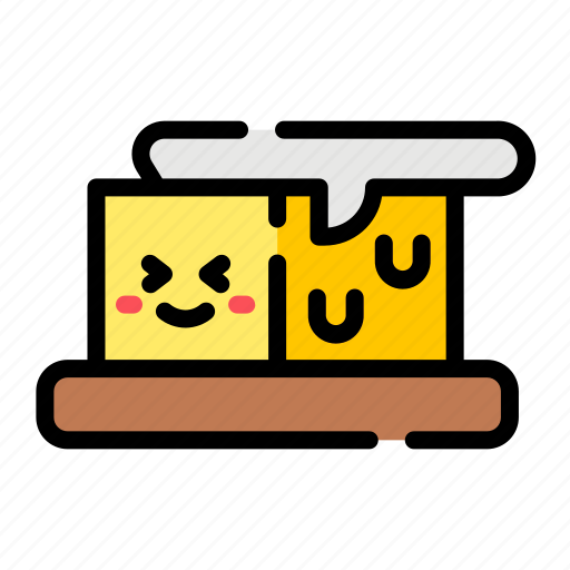 Butter, knife, cut, cute icon - Download on Iconfinder