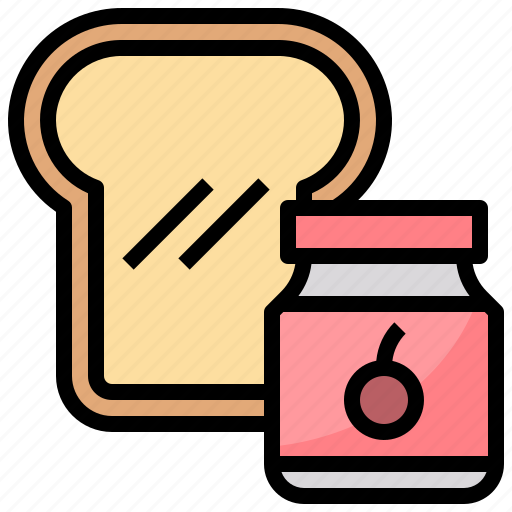 Bread, breakfast, toast, yam icon - Download on Iconfinder