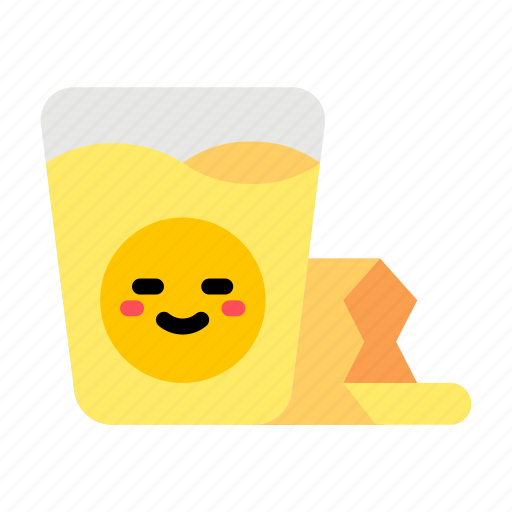 Raw, egg, glass, cute icon - Download on Iconfinder
